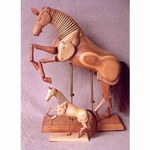 Artist's Wooden Horse Manikin