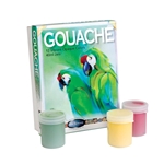 Jack Richeson Gouache Opaque Watercolor - Set of 12 Jars