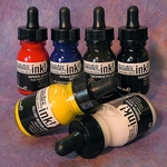 Liquitex Acrylic Ink! Essential Color Set (Six Colors)