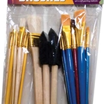 Art Alternatives Bag o' Brushes - 25 Brushes