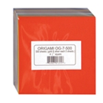 Solid Color Origami - Bulk Pack of 500 4-1/2” sheets