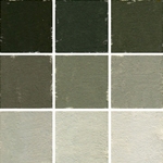 Roche Pastel Values Sets of 9 - Willow Green 6240 Series