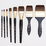 Stephen Quiller Synthetic Brushes - Flat