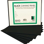 Art Alternatives Black Canvas Panels