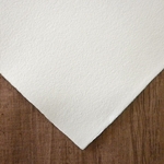 Hemp Paper - 250 gsm 20 x 30" White Natural Deckle (Single Sheets)