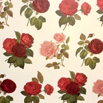 Rossi Decorative Paper from Italy- Roses 28x40 Inch Sheet
