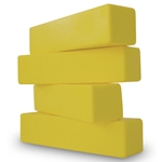 Enkaustikos EnkaustiKolors Primary Yellow Set of 4 Encaustic Sticks