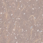 Taupe Unryu with Silver Flecks - 25x37 Inch Sheet