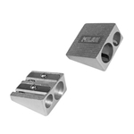 Milan Aluminium Double Hole Sharpeners