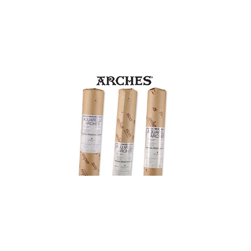  Arches Watercolor Paper Roll 44.5-inch x 10-Yards - Natural  White 100% Cotton Paper - 140lb Cold Press Watercolor Paper Roll - Arches  Art Paper for Watercolor Gouache Ink Acrylic and More