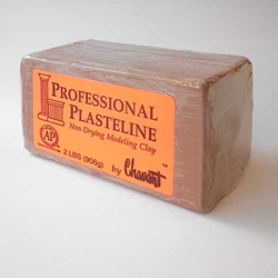 Chavant Professional Plasteline Non-Drying Modelling Clay Sulfur