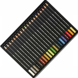 Caran D'ache Museum Aquarelle Watercolor Pencils - 20 Landscape Colors