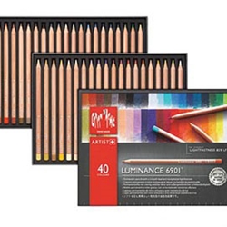 Caran D'Ache Luminance 6901 Set of 40 Colors