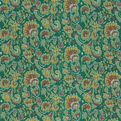 Chinese Brocade Paper- Peacock Feather Green 26x16.75" Sheet