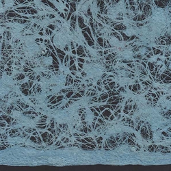 Amate Bark Paper from Mexico- Lace Azul Turqueza 15.5x23 Inch Sheet