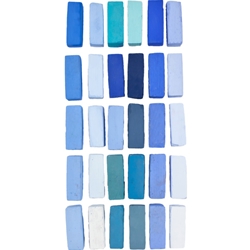 Terry Ludwig Pastels - Best of the Best Blues Set of 30