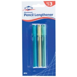 Alvin Aluminum Pencil Lengthener - Set of 3