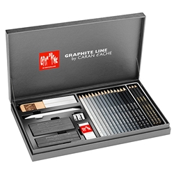 Caran D'ache Graphite Line Gift Box Set