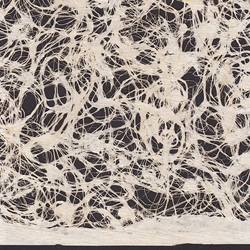 Amate Bark Paper from Mexico - Lace Blanco 15.5x23 Inch Sheet