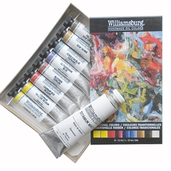 Williamsburg Handmade Oils 8-Color Introductory Sets - Traditional Colors Set