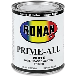 Ronan Prime-All Water Based Acrylic Primer - White
