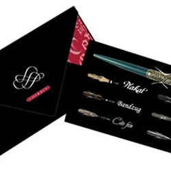 J. Herbin Calligraphy Pen - 6 Nib Set