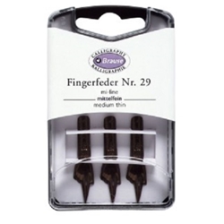 Brause Index Finger Box of 3 Nibs - Medium Thin - 29