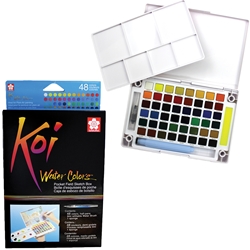 Koi Watercolor Pocket Field Box - Set of 48