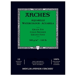 Arches 140lb Watercolor Pads - Cold Pressed