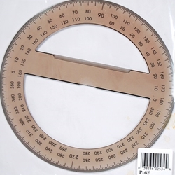 Pacific Arc Full Circle Protractor 8"