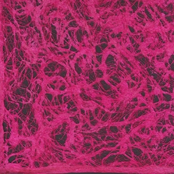 Amate Bark Paper from Mexico - Lace Fuschia 15.5x23 Inch Sheet
