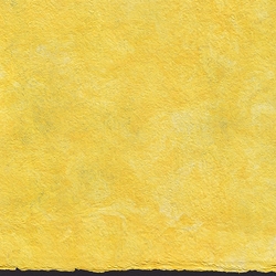 Amate Bark Paper from Mexico - Solid Amarillo Yellow 15.5x23 Inch Sheet