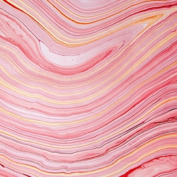 Thai Marbled Mulberry Paper- Pink Coral 25x37 Inch Sheet