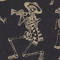 Nepalese Day of the Dead Skeleton Dance Paper