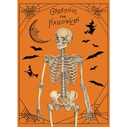 Cavallini Decorative Paper - Halloween Greetings 20"x28" Sheet
