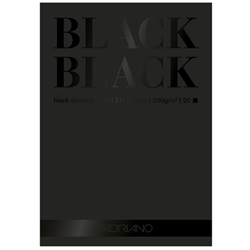 Fabriano Black Black Drawing Pads