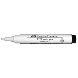 Faber-Castell Pitt White Artist Pen