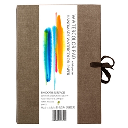 Shizen Design Watercolor Pad with Pocket
