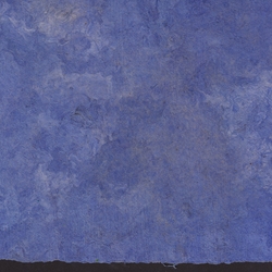 Amate Bark Paper from Mexico - Solid Azul Blue 15.5x23 Inch Sheet