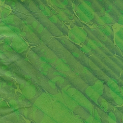 Nepalese Marbled Paper- Stone Wave Green
