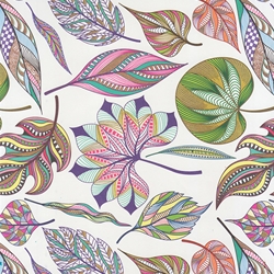Italian Fairy Tale Paper- Kaleidoscope Leaves 27x36" Sheet