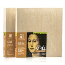 Ampersand Art Artist Panels   Unprimed Basswood