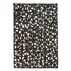 Spiderweb Amate Bark Paper from Mexico- Black 15.5x23 Inch Sheet