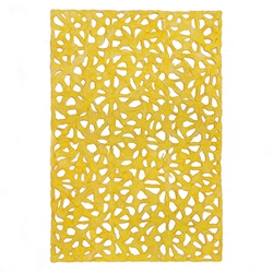 Spiderweb Amate Bark Paper from Mexico- Yellow 15.5x23 Inch Sheet