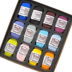 Diane Townsend Handmade Terrages Sets - Wolf Kahn Favorites A Set of 12 Pastels