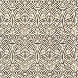 Rossi Decorated Papers from Italy - Liberty Art Nouveau  28"x40" Sheet