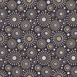 Dotcentric- Silver/Gold 22x30" Sheet