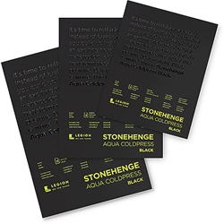  Stonehenge Aqua Black Watercolor Pads