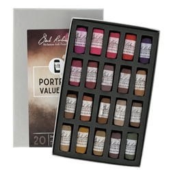 Jack Richeson Portrait Handrolled Set (20 ct.) - Values 1 - 3