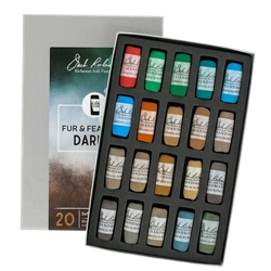 Jack Richeson Handrolled Set (20 ct.) - Fur and Feathers Dark 2